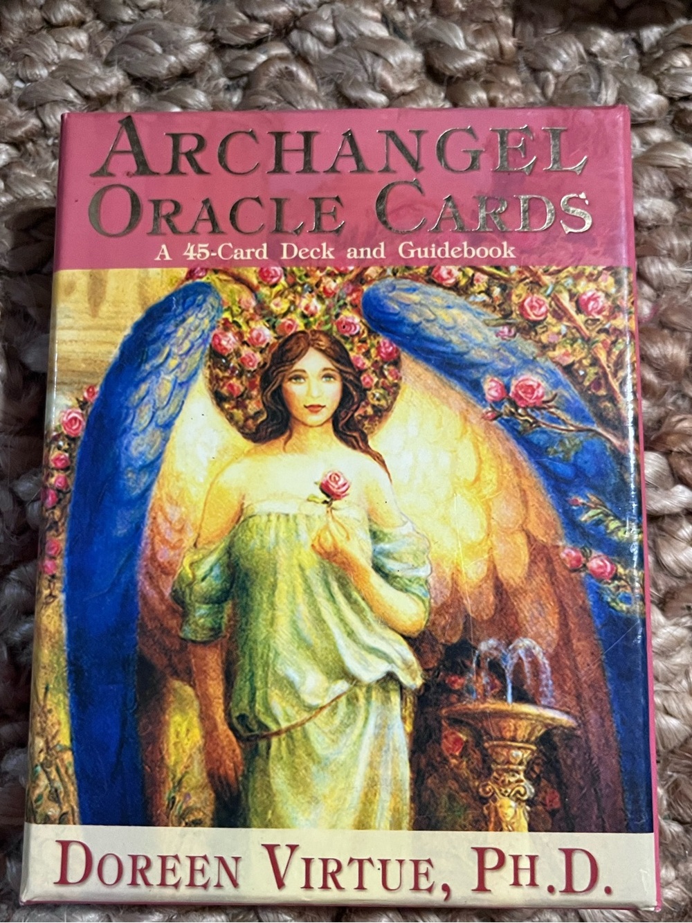 Vintage Archangel Oracle Cards Doreen Virtue 45 Card Deck Guidebook Divination